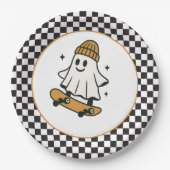 Assiettes En Carton Anniversaire d'un Mec Éffrayant (Devant)