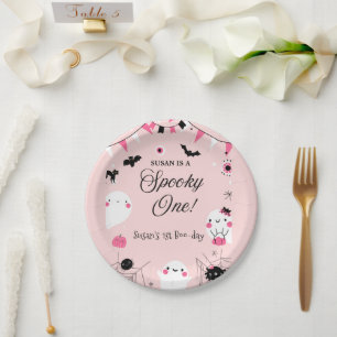 Assiettes En Carton Anniversaire éffrayant d'un Halloween