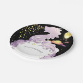 Assiettes En Carton Anniversaire mystique du dragon de Boho (Angle)