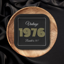 Anniversaire Rétro 1976 Anniversaire 50 ans