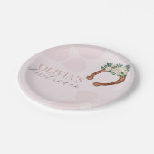 Assiettes En Carton Anniversaire rosé de cofille occidentale (Angle)