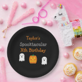 Assiettes En Carton Anniversaire Spooktacular (Fête)