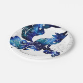 Assiettes En Carton Anniversaire Whimsical Boho Wolf (Angle)