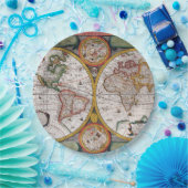 Assiettes En Carton Antique French (Fête)