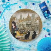 Assiettes En Carton Anton Pieck - Amsterdam (Fête)