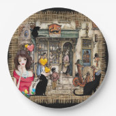 Assiettes En Carton Anton Pieck - Magasin de chimiste (Devant)