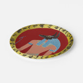 Assiettes En Carton Anubis, Dieu égyptien (Angle)