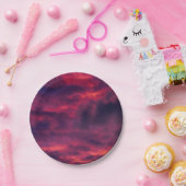 Assiettes En Carton août rouge (Fête)