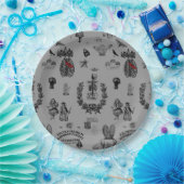 Assiettes En Carton Apothécaire (Fête)