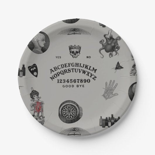 Assiettes En Carton Apothécaire (Devant)