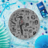 Assiettes En Carton Apothécaire (Fête)