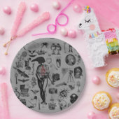 Assiettes En Carton Apothécaire (Fête)