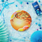 Assiettes En Carton Appel de la récolte MERCI automne AUTOMNE (Fête)