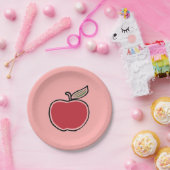 Assiettes En Carton Apple (Fête)