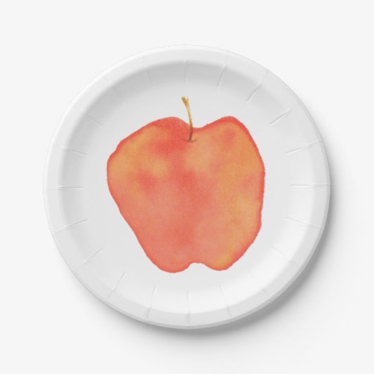 Assiettes En Carton Apple (Devant)
