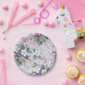 Assiettes En Carton Apple Blossom (Oyster Bay) (Fête)