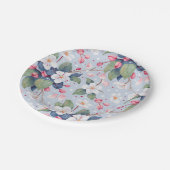 Assiettes En Carton Apple Blossom (Oyster Bay) (Angle)