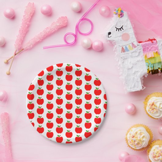 Assiettes En Carton Apples (Fête)