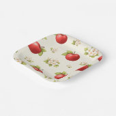 Assiettes En Carton Apples and apple blossoms  (Angulaire)