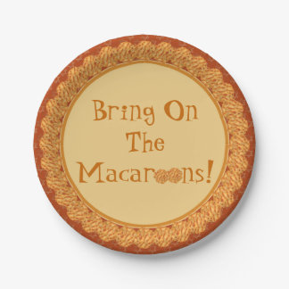 Assiettes En Carton Apportez Les Macarons ! Plaque de mélamine