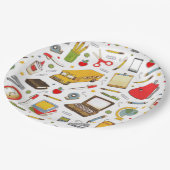 Assiettes En Carton Appréciation de l'enseignant (Angle)