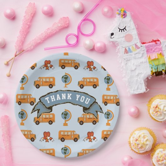 Assiettes En Carton Appréciation de l'enseignant (Fête)