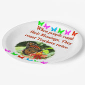 ASSIETTES EN CARTON APPRÉCIATION DES ENSEIGNANTS CONCEPTION DE BUTTERF (Angle)