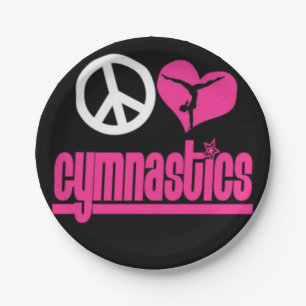 Assiettes En Carton Approvisionnements gymnastiques de partie de