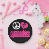 Assiettes En Carton Approvisionnements gymnastiques de partie de (Fête)