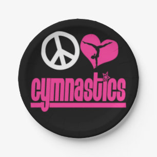 Assiettes En Carton Approvisionnements gymnastiques de partie de