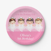 Assiettes En Carton Approvisionnements mignons de fête d'anniversaire (Devant)