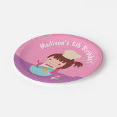 Assiettes En Carton Approvisionnements mignons de fête d'anniversaire (Angle)