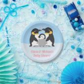 Assiettes En Carton Approvisionnements mignons de partie de baby (Fête)