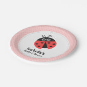 Assiettes En Carton Approvisionnements mignons de partie de baby (Angle)