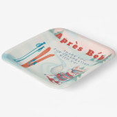 Assiettes En Carton Après Bébé ski Arctic Fox (Angulaire)