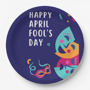 Assiettes En Carton April Fool's day Paper Plate