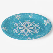 Assiettes En Carton Aqua White (Angle)