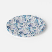 Assiettes En Carton Aquarelle (Angle)