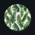 Assiettes En Carton Aquarelle Banana Feuilles Motif tropical<br><div class="desc">Ajoutez un accent tropical à votre événement avec ces plaques en papier motif aquarelle. Ces plaques tropicales en papier présentent des motifs feuille de banane aquarelle. Parfait pour les luaus et les événements d'été. Ce design est disponible dans une variété de produits.</div>