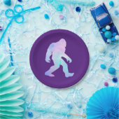 Assiettes En Carton Aquarelle Bigfoot (Fête)