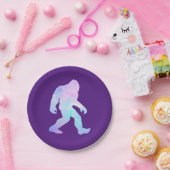 Assiettes En Carton Aquarelle Bigfoot (Fête)