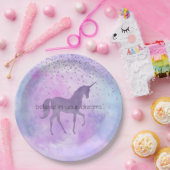 Assiettes En Carton Aquarelle de Confetti (Fête)