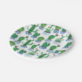 Assiettes En Carton Aquarelle en pots de plante (Angle)