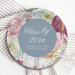 Assiettes En Carton Aquarelle Grad Floral Élégant Graduation Moderne<br><div class="desc">Aquarelle Grad Floral Elégant Moderne Graduation Papier & Plaques de fête dispose d'un arrière - plan de fleurs d'aquarelle élégant avec eucalyptus, frondes de palmier, roses, pivoines et fougères dans les tons muets de prune, bordeaux, vert, pêche et rose. Personnalisé en modifiant le texte dans les zones de texte fournies....</div>
