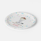 Assiettes En Carton Aquarelle Moderne Rustique Cute Crème glacée Sunda (Angle)