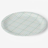 Assiettes En Carton Aquarelle Océan Poisson étoilé Nautique Coques Pla (Angle)