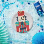 Assiettes En Carton Aquarelle Plaques de papier de craquelure (Fête)