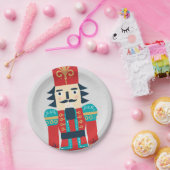 Assiettes En Carton Aquarelle Plaques de papier de craquelure (Fête)