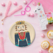 Assiettes En Carton Aquarelle Plaques de papier de craquelure (Fête)