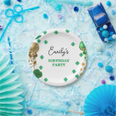 Assiettes En Carton Aquarelle Vert St Patrick's Day Anniversaire (Fête)